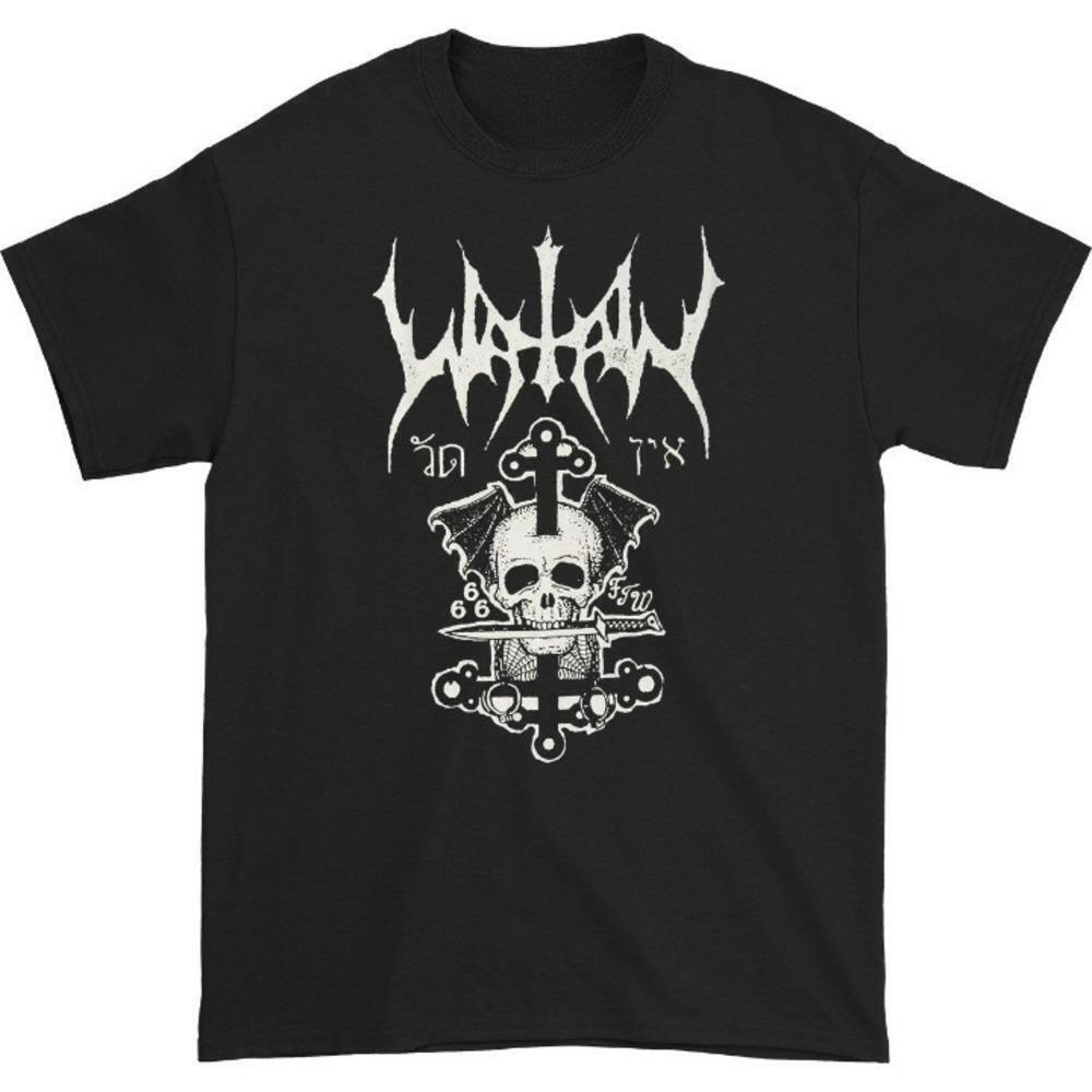 Watain Deaths Head Metal Band Dark Graphic Retro Fan Classic Unisex T Shirt